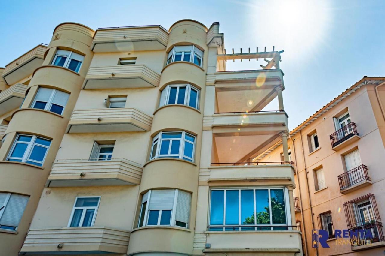 佩皮尼昂Sous Le Signe De L'Art Deco Vue Magnifique公寓 外观 照片